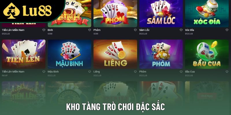 Kho tàng trò chơi đặc sắc
